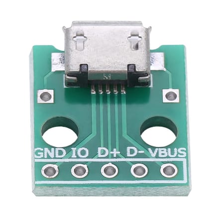 VT Goods - USB Naar Adapter - 10 Stuks - Professioneel en Betrouwbaar - 5 Pin - Micro USB Vrouwelijke Socket - Ideaal voor Elektronica Projecten...