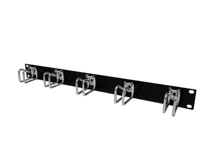Rittal 5502.205 19 inch Kabelgeleiding voor patchkast 1 HE Zwart