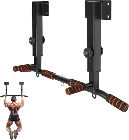 Core® Pull Up Bar - Wasstrips - Pull Up Station - Zwart - 93cm x 93cm x 62cm