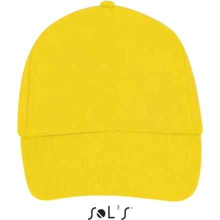 SOL'S Five Panel Cap Buzz LC88119 - Gold - One size