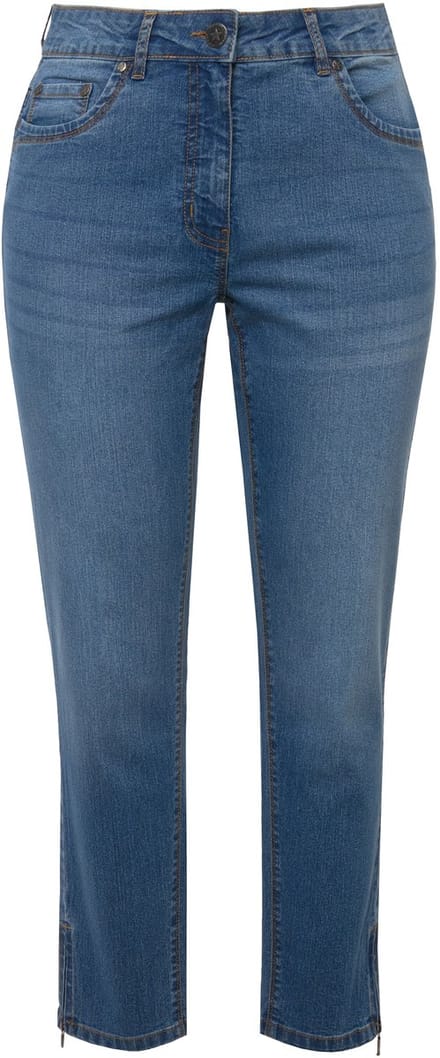 Angel of Style - Dames - Jeans Irma Slim Fit stretchcomfort 5-pocket - Lichtblauw - Maat 54