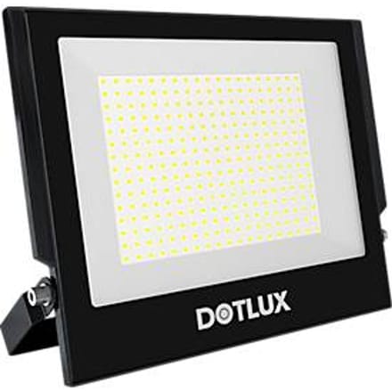 Dotlux LED-spot FLOOReco 200 W, 4000 K, IP66, zwart