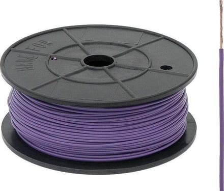 FLRY -B kabel - 1x 0,75mm - Paars - Per meter