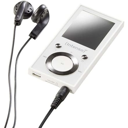(Intenso) Video Scooter BT MP3 Speler - 16GB - bluetooth - wit (3717472)