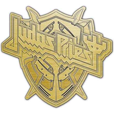 Judas Priest Invincible Shield Unisex Speld - zilverkleurig - Standard