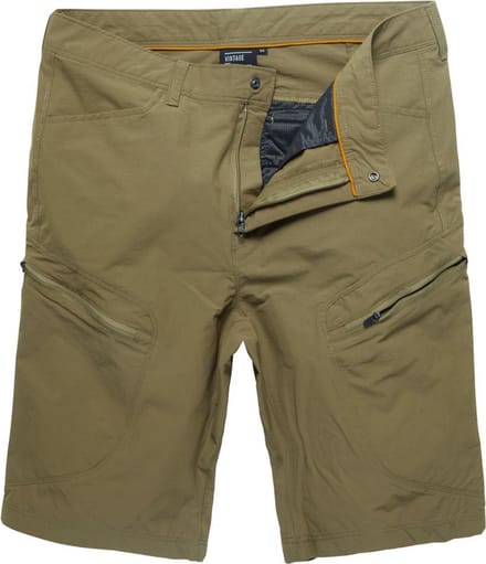Vintage Industries Trussley technical short sage green 32