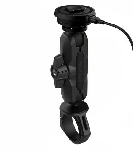 Pro Ball motorfiets stuur telefoonhouder + Rokform motor draadloze oplader met trillingsdemper