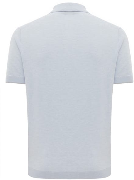 Gentiluomo poloshirt korte mouw lichtblauw