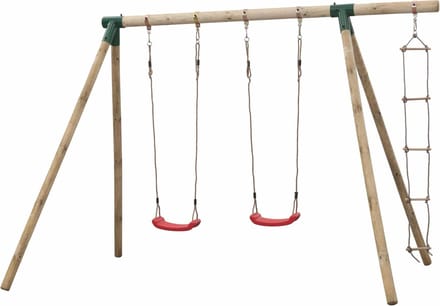 Swingking Schommel Charlotte + Touwladder 300x220x220cm