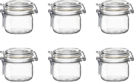 Rocco Bormioli Weckpot Fido 12,5 cl 6 stuk(s)
