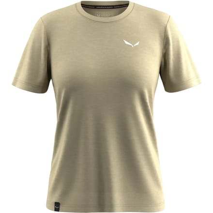 T-shirt met mini logo vrouw Salewa Eagle