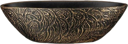 Mica Decorations Bloempot Arthur - 48x19x15 cm - Terracotta - Goud