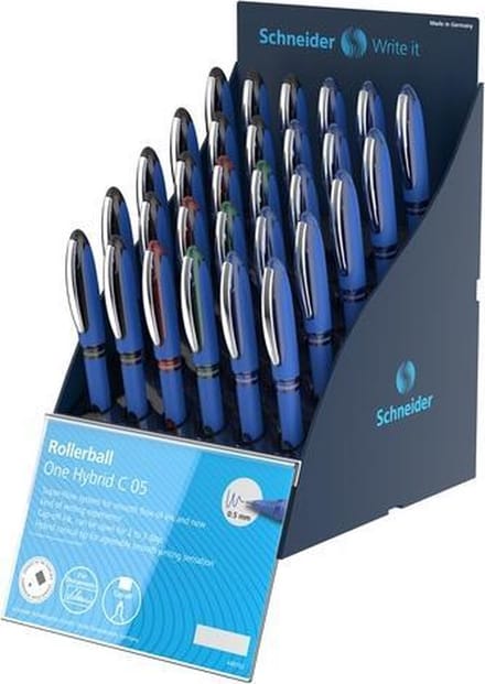 rollerball Schneider One Hybrid C 0,5mm SIS-display 30 stuks S-304752