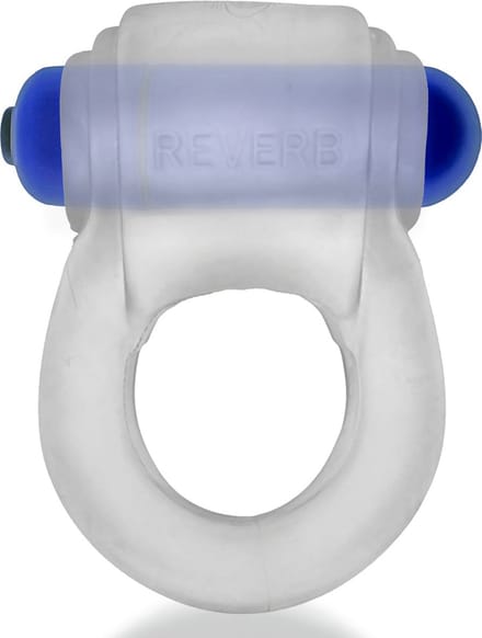 Hünkyjunk - Revring - Vibrerende Cockring - Transparant