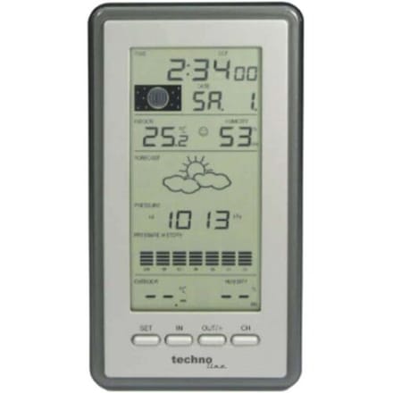 Technoline Weerstation WS 9040-IT Met thermometer en hygrometer Met 1 buitensensor tot 100 m