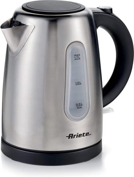 Ariete 2847/00 - RVS waterkoker - inhoud 1,7 liter - 2000 Watt
