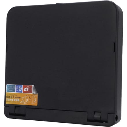 TC7 Opvouwbare Draagbare Teleprompter voor Smartphone Tablet SLR Camera met Afstandsbediening black