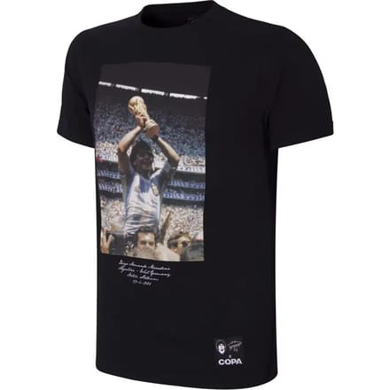 Argentinië 1986 Wereldkampioenschap T-shirt Copa Maradona X Célebration