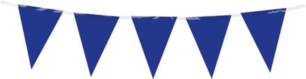 Mini vlaggenlijn | PE | Kleur: Navy blauw | Lengte: 3 meter