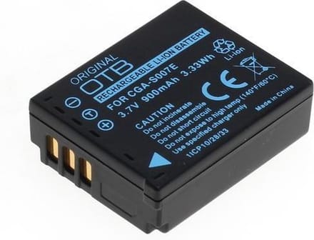 Huismerk Camera-accu CGA-S007 / CGR-S007 voor Panasonic