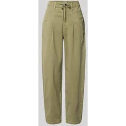 Barrel fit jeans van katoenmix