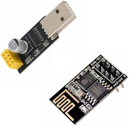 Wifi Transceiver Module - Draadloze Zendontvanger - IoT Projecten - ESP8266 SoC - Onbekend - Zwart