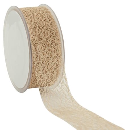 Crispy lint Honeycomb Goud 38mm 20m