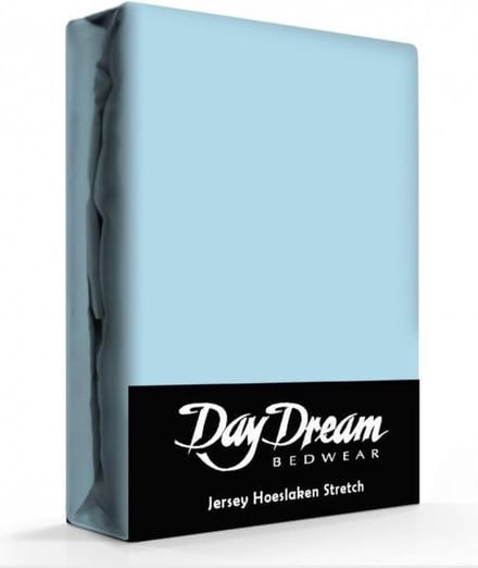 Day Dream Jersey Hoeslaken Ice-Blue-190 x 220 cm