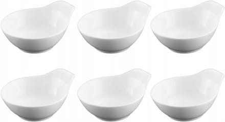 Wilmax England Porseleinen Schaal 100 ml, 10.5 cm, Wit