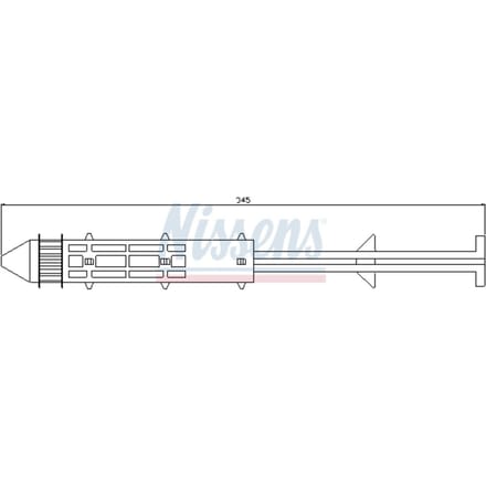 Droger, airconditioning NISSENS 95326