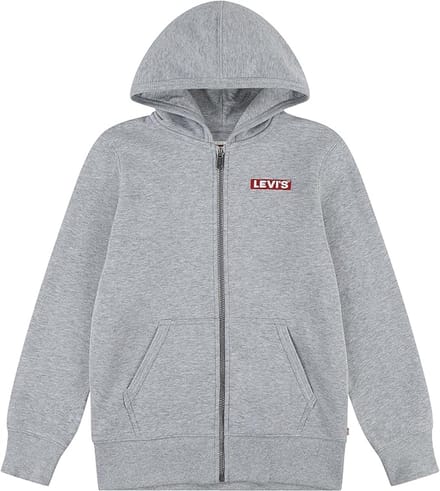 Levi's ® Kids Boxtab Sweatshirt Met Rits Grijs 128 cm