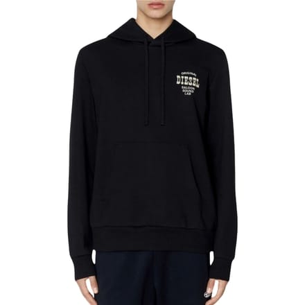 Diesel Saloon Logo Zwarte Hoodie