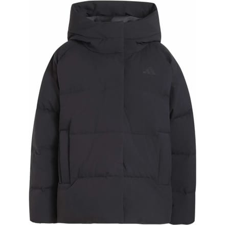 Adidas Sportswear Helionic Donzen Pufferjas Met Capuchon - Dames - Zwart