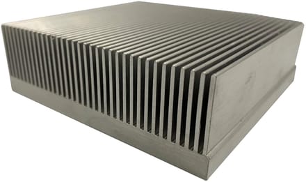 Koellichaam - Warmtesink Aluminium - Component Koeling - Lage Thermische Weerstand - 0.08 DEG C/W