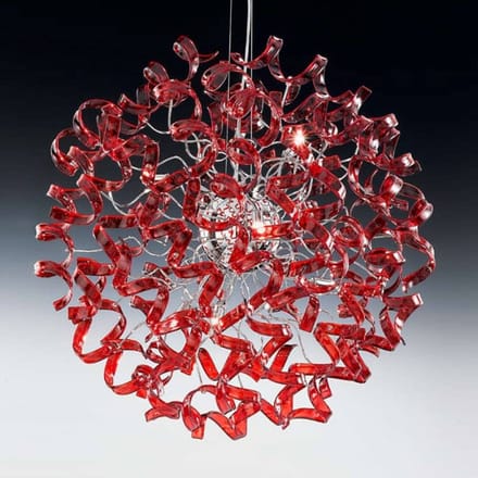 Metallux Kersen hanglamp in bolvorm Ø 80 cm