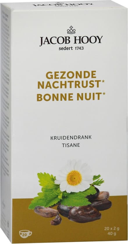 Jacob Hooy Thee Gezonde Nachtrust 20 stuks