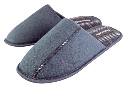 Slipper Snob - Heren Indoor Slip On Mule Slippers - Grijs