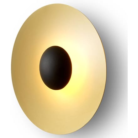 MARSET Ginger 42C LED wandlamp Ø42cm messing
