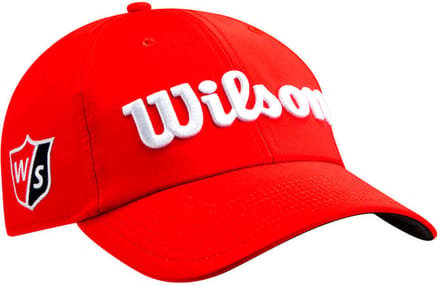 Wilson Pro Tour Golfcap - Rood Wit