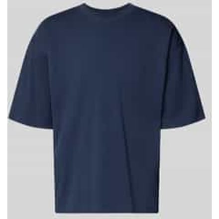 relaxed fit T-shirt met ronde hals