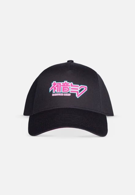 Hatsune Miku - Logo Verstelbare pet - Zwart