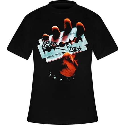 Judas Priest - British Steel Heren T-shirt - M - Zwart
