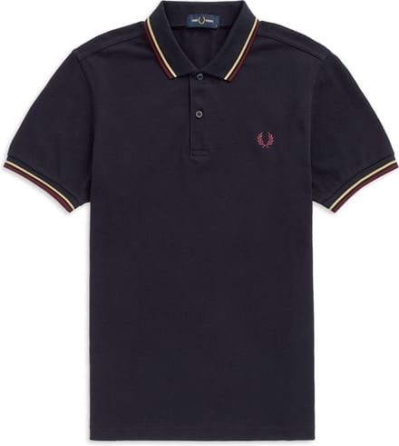 Polo Fred Perry Regular Fit - Donkerblauw - Maat S