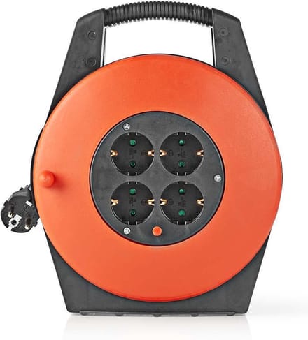 Nedis Kabelhaspel van 20 meter  IP20