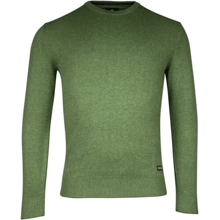 Baileys Trui Crew Neck Allover 2-Tone Grasgroen / male