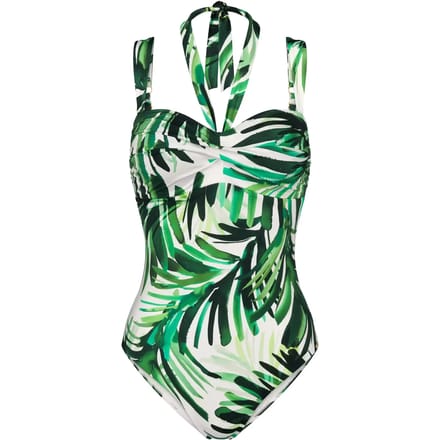 Sculpting stof badpak dames Triumph Summer Palm