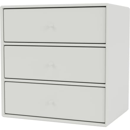 Montana Montana Mini 1007 Wandmodule met drie laden - Nordic