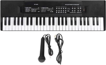 54 Toetsen Elektronisch Keyboard met Microfoon en Opnamefunctie