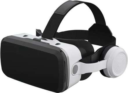 DYNA® VR Bril met controllers - VR Bril - VR-brillen - Wit - ‎23cm x 21cm x 11cm