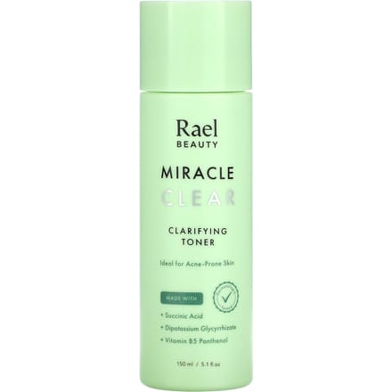 Rael, Beauty, Miracle Clear, Clarifying Toner, 150ml (5.1fl oz) beige